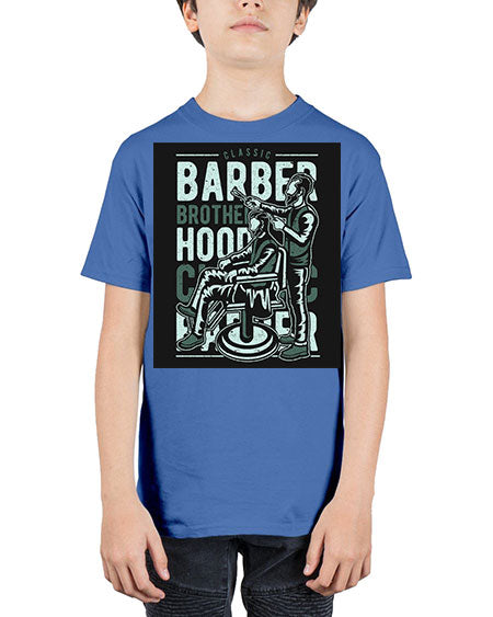 Barber Brotherhood587# - barber - Youth Tee Unisex