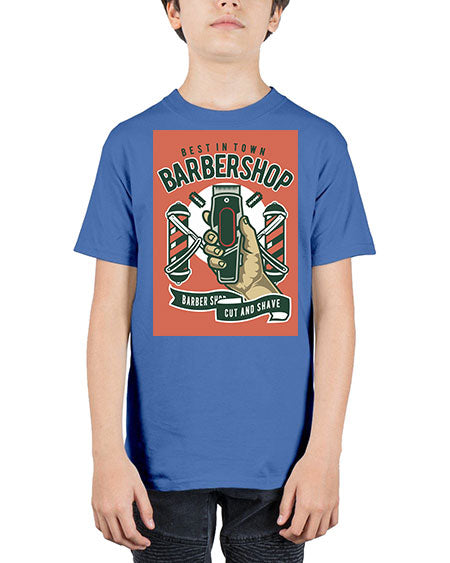 Barbershop590# - barber - Youth Tee Unisex