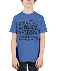 Be The Reason Someone Smiles Today Style 140# - motivation - Youth Tee Unisex