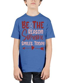 Be The Reason Someone Smiles Today Style 141# - motivation - Youth Tee Unisex