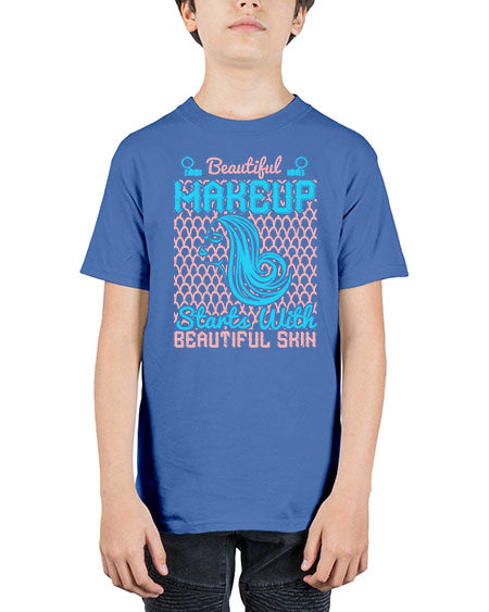 Beautiful makeup starts with beautiful skin Style 172# - beauty - fashion - Youth Tee Unisex