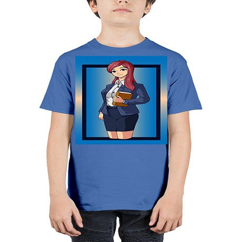Beautiful teacher girl in teachers day 139# - anime - Youth Tee Unisex