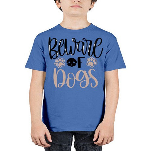 Beware Of Dogs Style 33# - dogs - Youth Tee Unisex