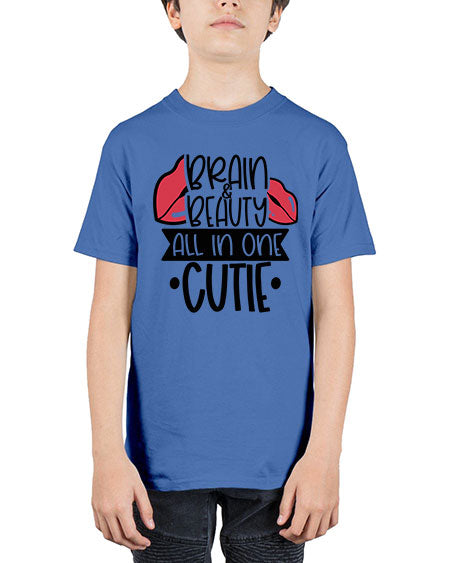 Brain Beauty All In One Cutie Style 127# - beauty - fashion - Youth Tee Unisex