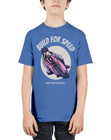 Build for speed 12# - motorcycle - Youth Tee Unisex