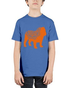 BulldogMandala 281# - mandala - Youth Tee Unisex