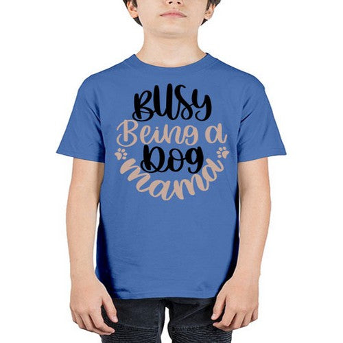 Busy Being A Dog Style 32# - dogs - Youth Tee Unisex