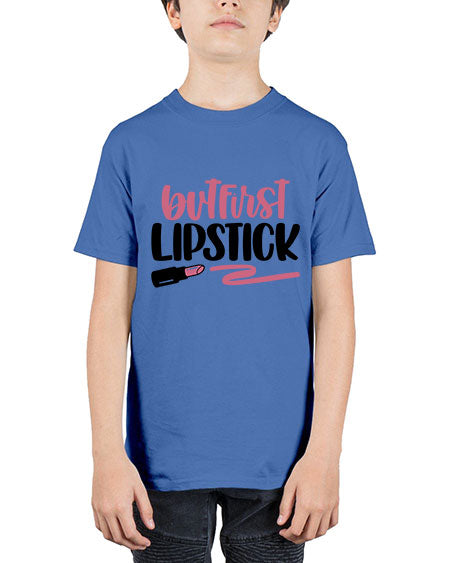 But First Lipstick Style 118# - beauty - fashion - Youth Tee Unisex