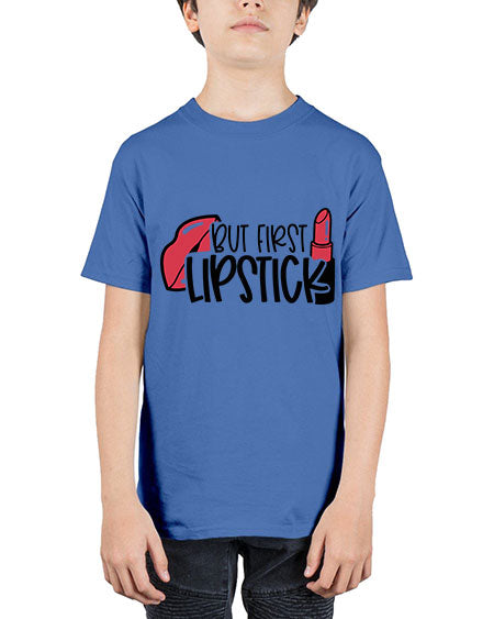But First Lipstick Style 119# - beauty - fashion - Youth Tee Unisex
