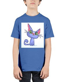 Cat 68# - cartoon animals - Youth Tee Unisex