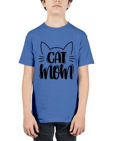 Cat Mom Style 85# - cats - Youth Tee Unisex