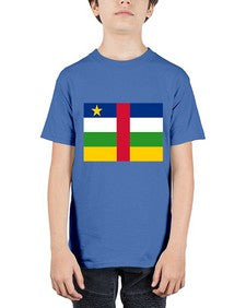 Central African Republic 551# - world flags - Youth Tee Unisex