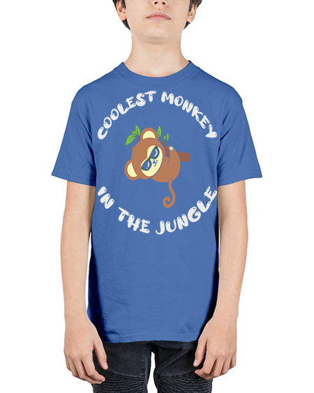 Collest Monkey in the Jungle 3# - monkey - Youth Tee Unisex