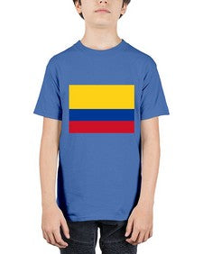 Colombia 596# - world flags - Youth Tee Unisex