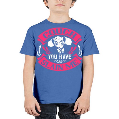 Couch You Have Slain Me Style 3# - dogs - Youth Tee Unisex