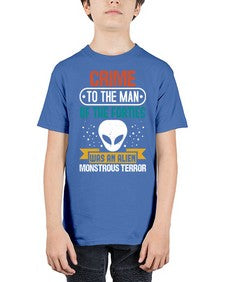 Crime to the man of the forties was an alien 48# - ufo - Youth Tee Unisex