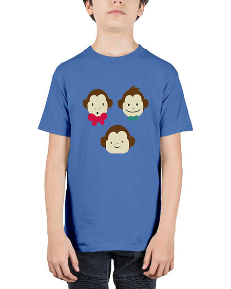 Cute_little_monkeys_5425 - monkey - Youth Tee Unisex