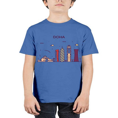 Doha 673# - cities - Youth Tee Unisex