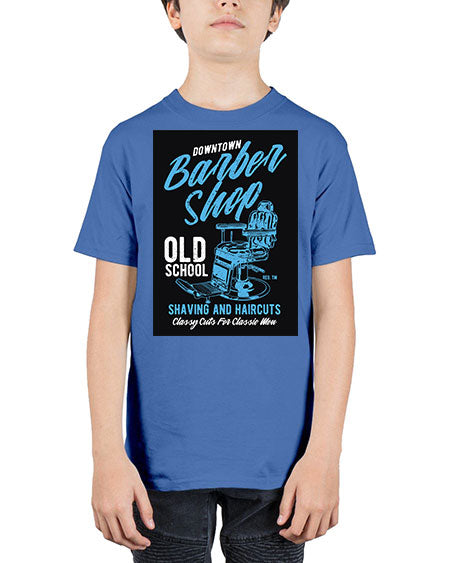 Downtown Barbershop CS729# - barber - Youth Tee Unisex