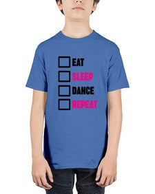Eat sleep dance repeat 120# - ballet - Youth Tee Unisex