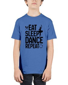 Eat sleep dance repeat 121# - ballet - Youth Tee Unisex