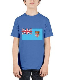 Fiji 721# - world flags - Youth Tee Unisex