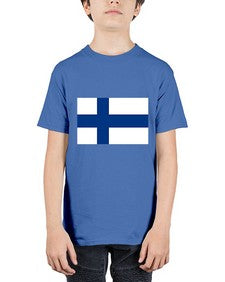 Finland 722# - world flags - Youth Tee Unisex