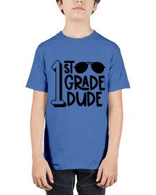 First Grade Dude 135# - first grade - Youth Tee Unisex