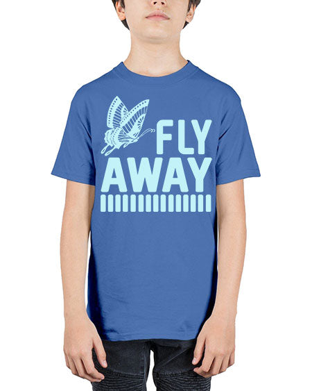 Fly away butterfly - butterfly - Youth Tee Unisex