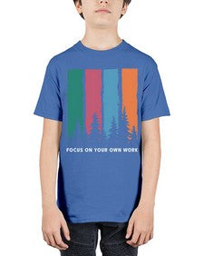 Focus on Your Own Work 14# - internet - Youth Tee Unisex