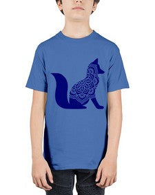 FoxMandalaUpdated 463# - mandala - Youth Tee Unisex