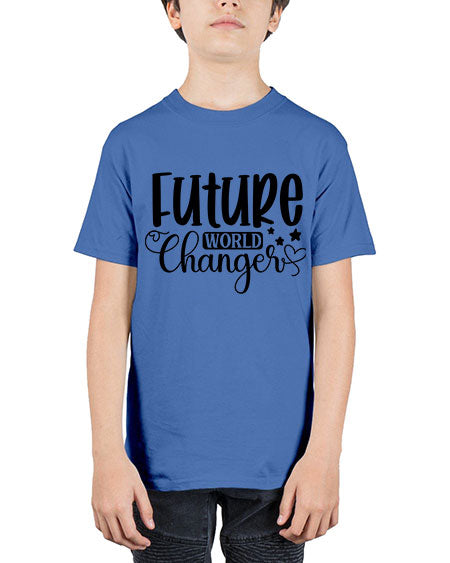 Future World Changer 318# - kids - Youth Tee Unisex