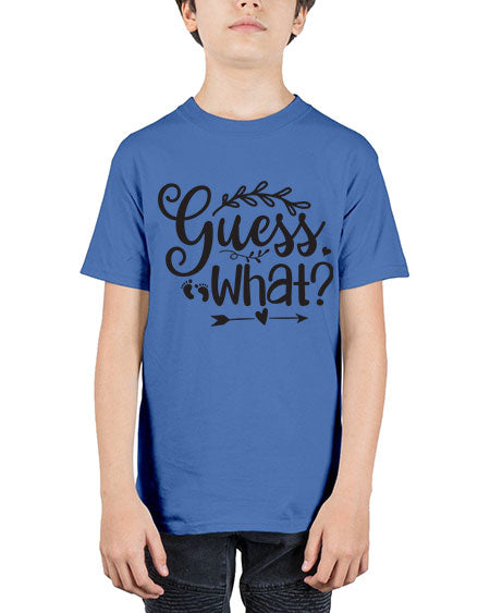 Guess what 323# - pregnancy - Youth Tee Unisex
