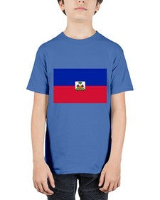 Haiti 802# - world flags - Youth Tee Unisex