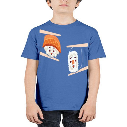 Happy Sushi Anime Kawaii Set Anime 232# - anime - Youth Tee Unisex