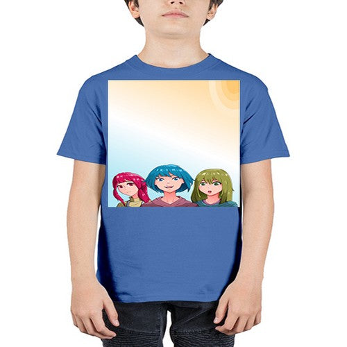 Happy three friend 20# - anime - Youth Tee Unisex