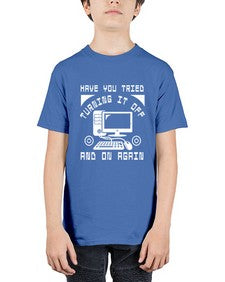 Have you tried turning it off and on again 45# - computer - Youth Tee Unisex