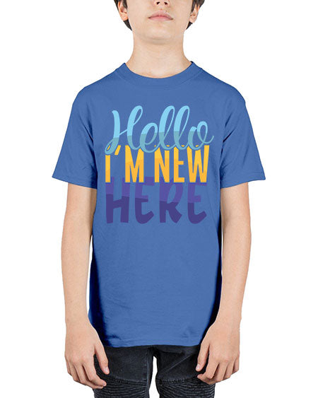 Hello Im New Here Style 87# - baby - Youth Tee Unisex