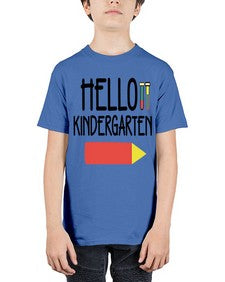 Hello Kindergarten 299# - kindergarten - Youth Tee Unisex