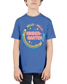 Hello Kindergarten Pencil 301# - kindergarten - Youth Tee Unisex