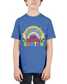 Hello Kindergarten Rainbow 303# - kindergarten - Youth Tee Unisex