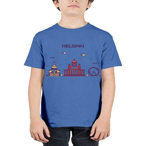 Helsinki 837# - cities - Youth Tee Unisex