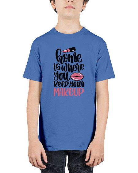 Home Is Where You Keep Your Makeup Style 87# - beauty - fashion - Youth Tee Unisex