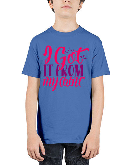 I Got It From My Aunt Style 94# - baby - Youth Tee Unisex