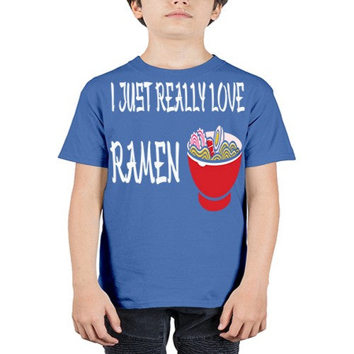 I Just Love Ramen Japanese Anime 238# - anime - Youth Tee Unisex