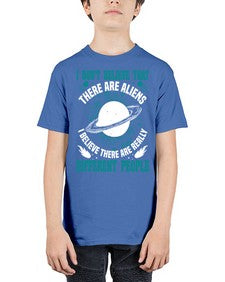 I dont belive that there are aliens 8# - ufo - Youth Tee Unisex