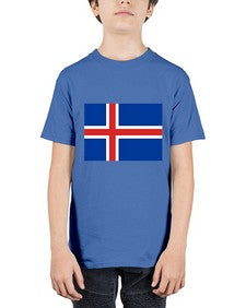 Iceland 921# - world flags - Youth Tee Unisex