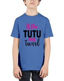 If the tutu fits twirl 137# - ballet - Youth Tee Unisex