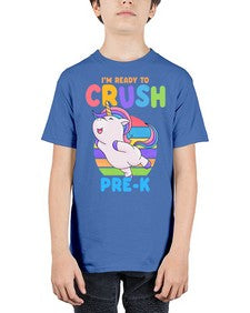 Im Ready to Crush PreK 390# - prek headstart - Youth Tee Unisex