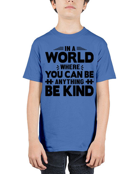 In a world Style 48# - autism - Youth Tee Unisex